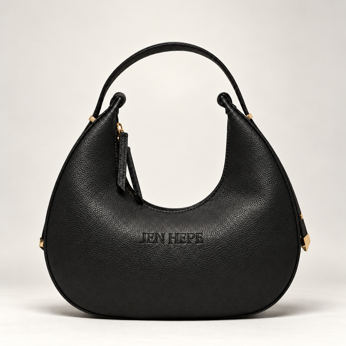 JEN HEPE SIENNA - Curved Hobo Bag